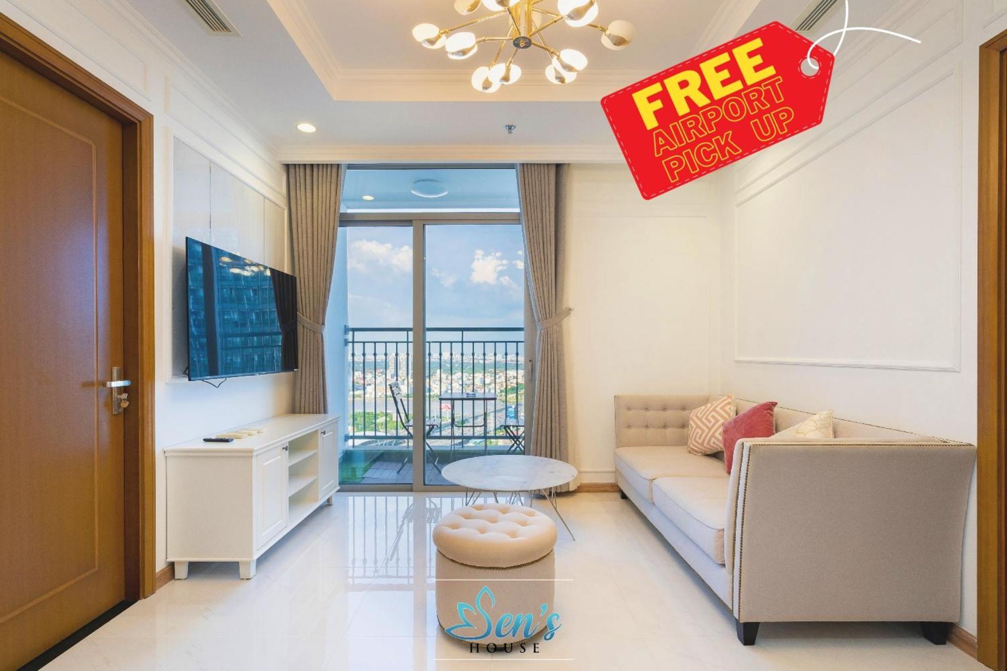 Free Airport Pick-Up - Luxury 3Br L3 High Floor With River View L3-30 Ho Chi Minh-Byen Eksteriør billede