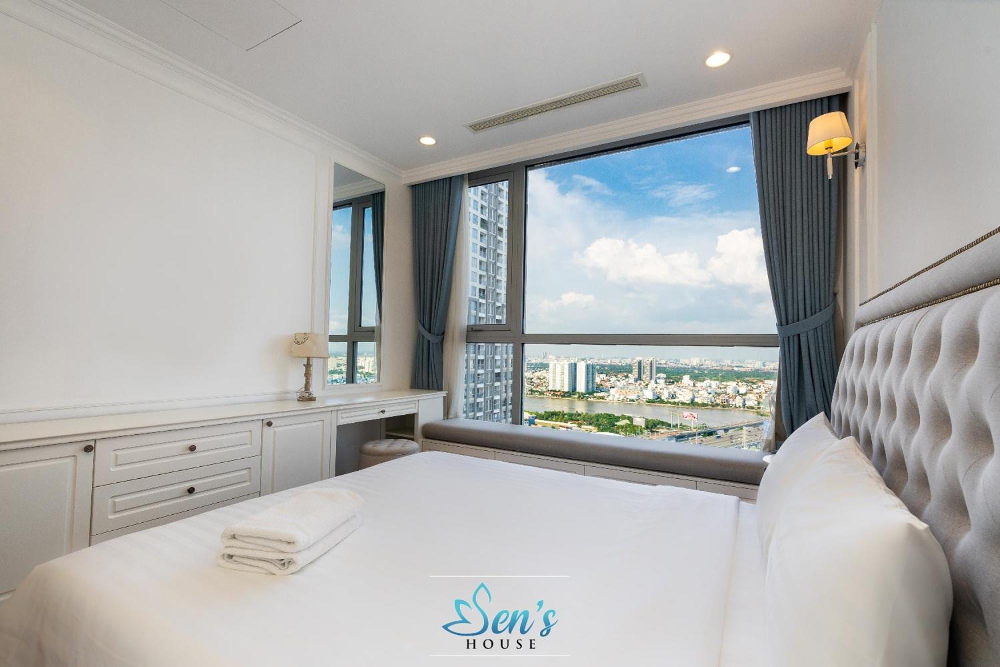 Free Airport Pick-Up - Luxury 3Br L3 High Floor With River View L3-30 Ho Chi Minh-Byen Eksteriør billede